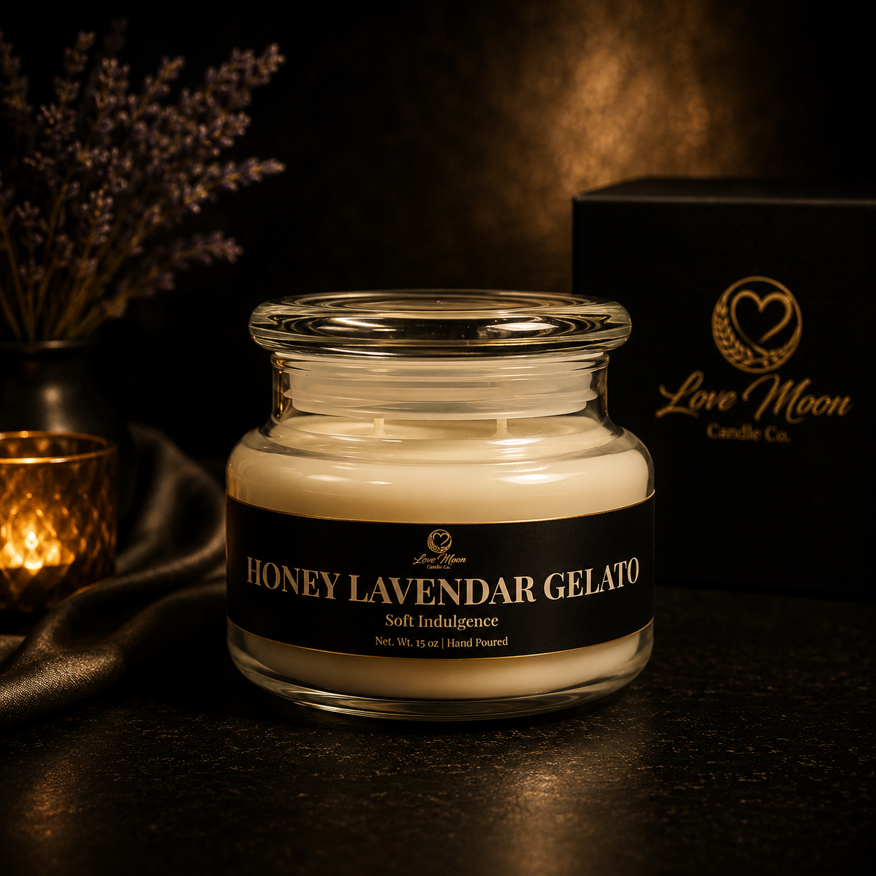 Honey Lavender Gelato - Soft Indulgence