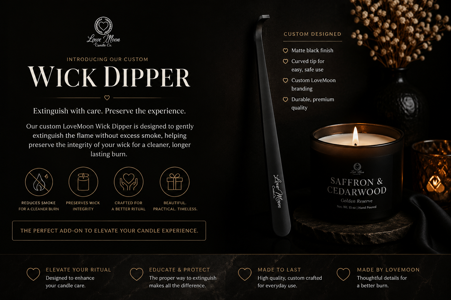 LoveMoon Wick Dipper