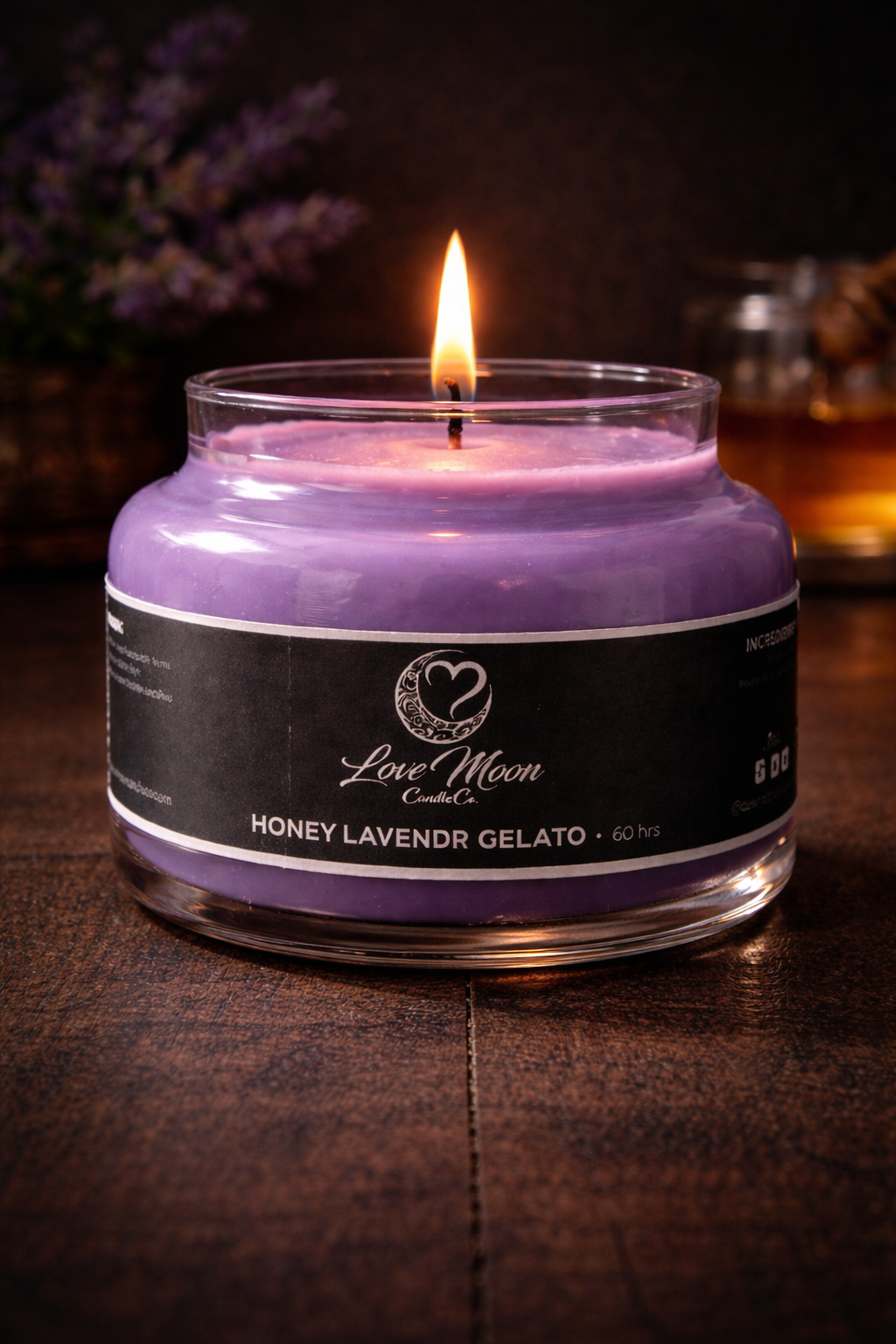 Honey Lavender Gelato - Soft Indulgence