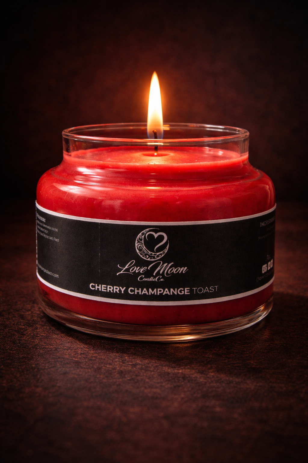 Cherry Champagne Toast - Velvet Celebration